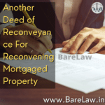 alt="Another Deed of Reconveyance For Reconveying Mortgaged Property"