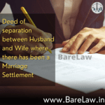 alt="Deed of separation between Husband and Wife where there has been a Marriage Settlement"