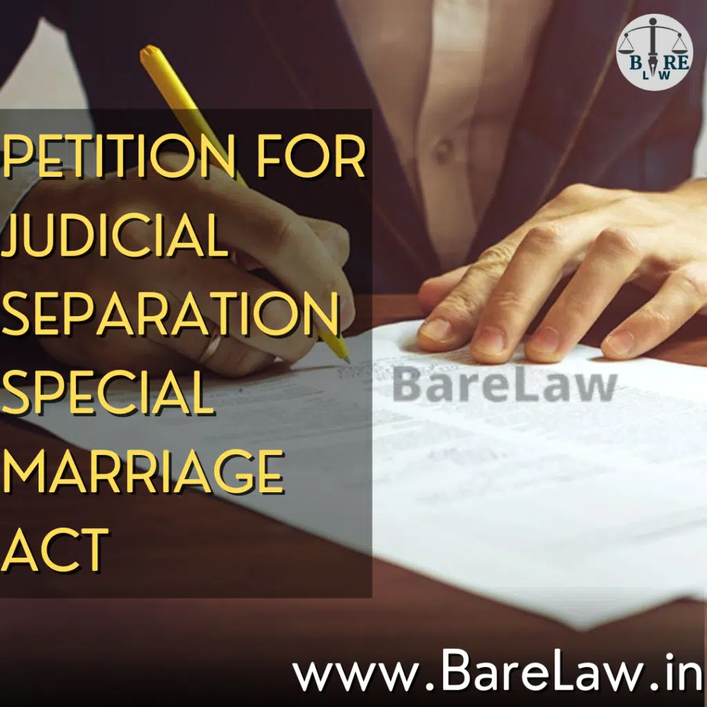 alt="PETITION FOR JUDICIAL SEPARATION SPECIAL MARRIAGE ACT"