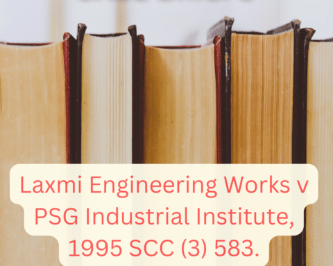 alt="Laxmi Engineering Works v PSG Industrial Institute, 1995 SCC (3) 583"