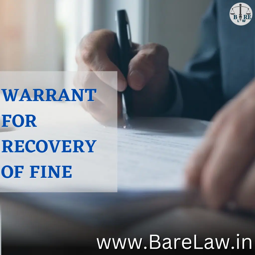 alt="WARRANT FOR RECOVERY OF FINE"