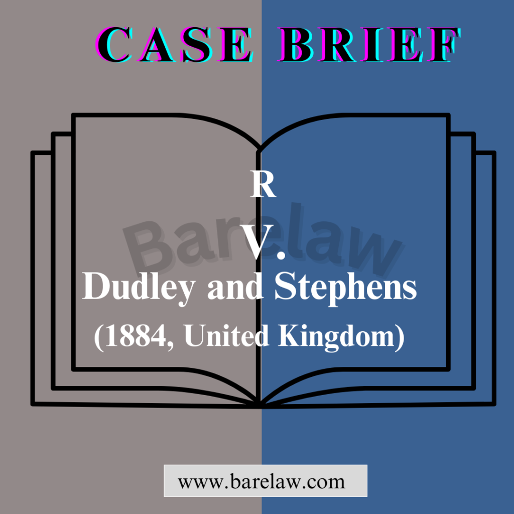 Survival Dilemma: The Dudley and Stephens Cannibalism Case