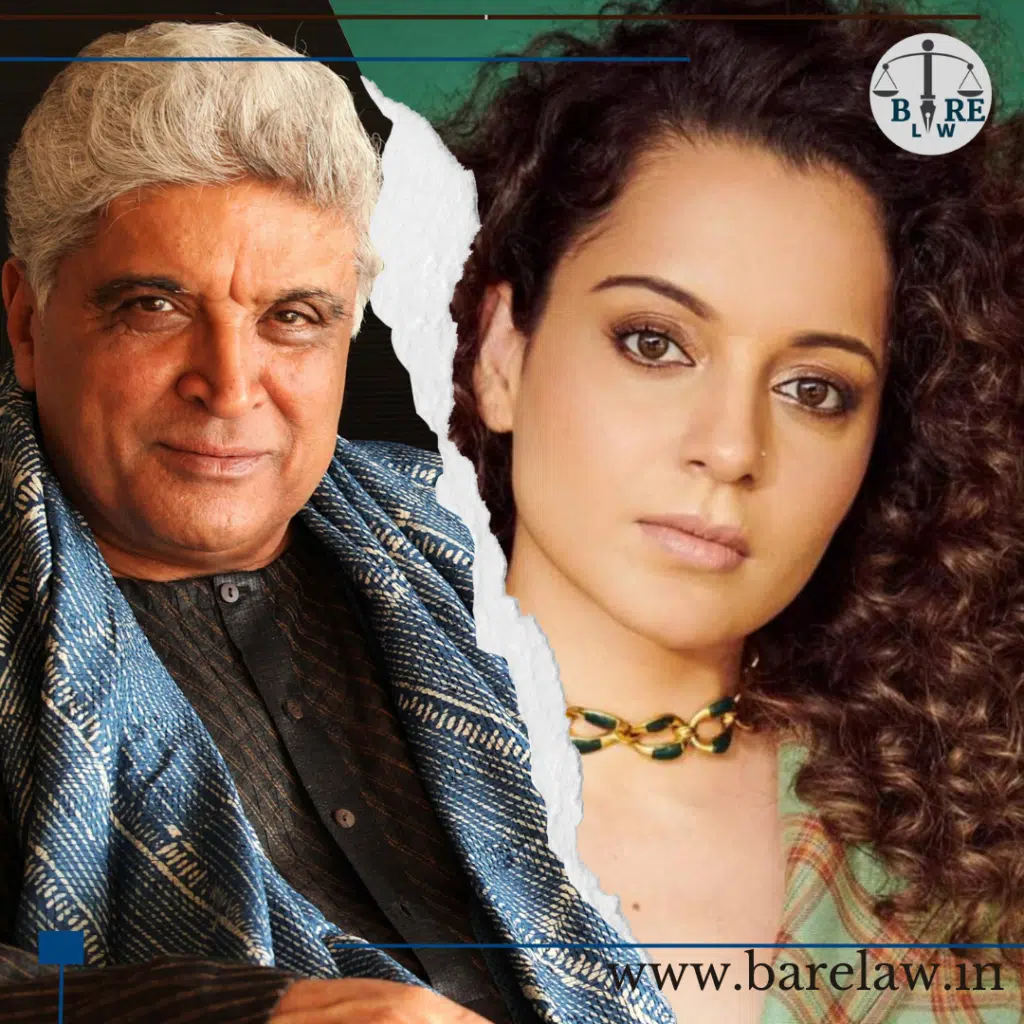 Javed Akhtar Granted Relief as Court Halts Kangana Ranaut's Complaint