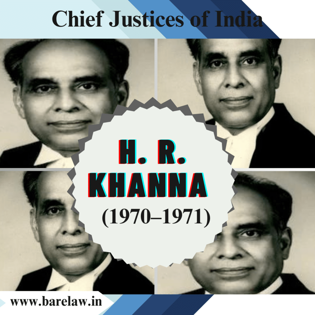 The Legacy of Chief Justice H.R. Khanna: A Beacon of Judicial Integrity