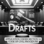 APPLICATION UNDER SECTION 10 CODE OF CIVIL PROCEDURE