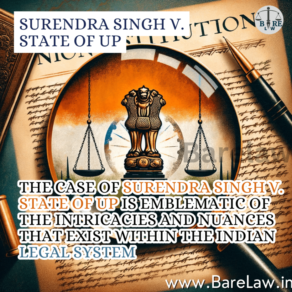 Surendra Singh v. State of UP