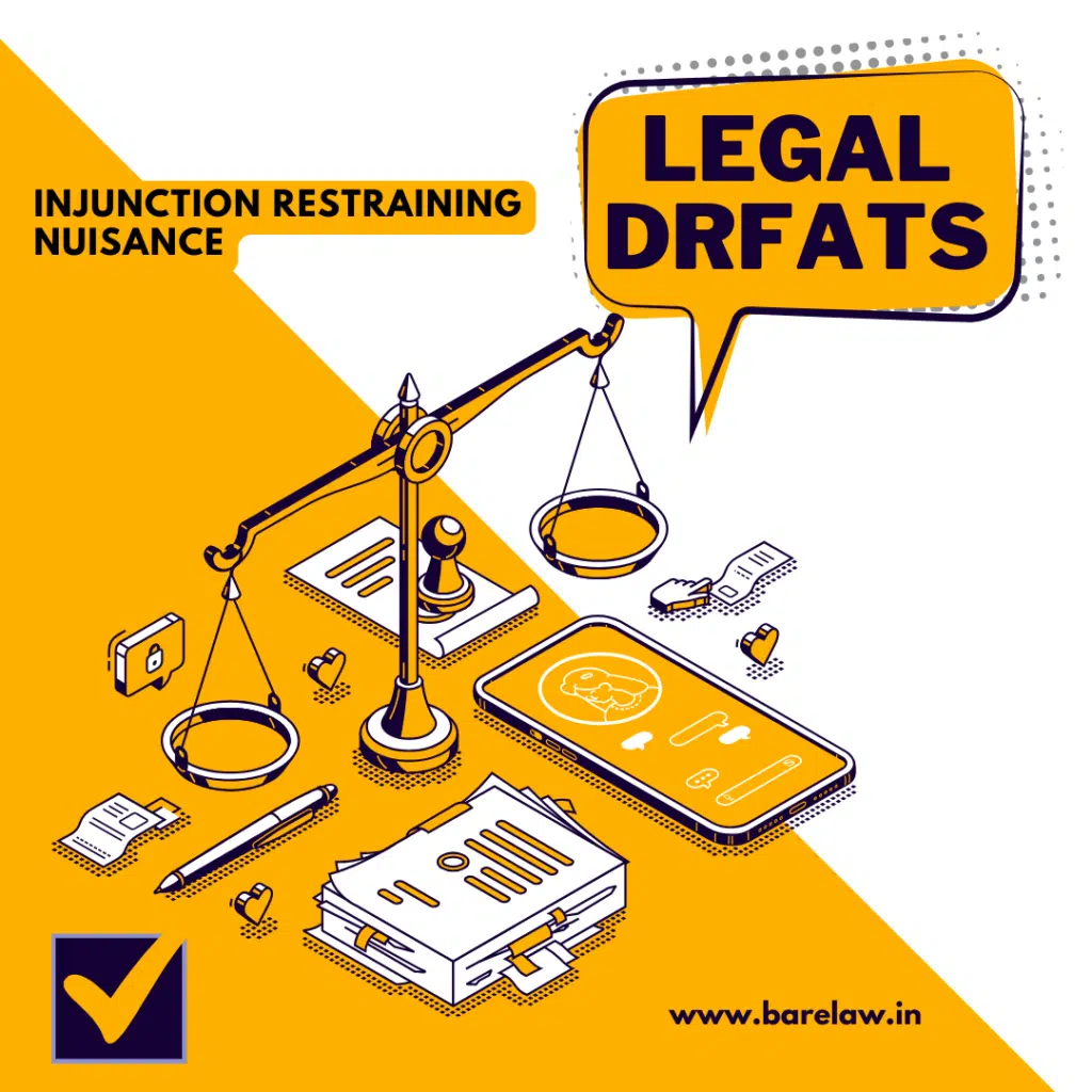 INJUNCTION RESTRAINING NUISANCE