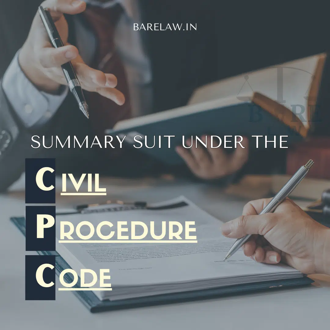 SUMMARY SUIT UNDER THE CIVIL PROCEDURE CODE | Rules of Order 37