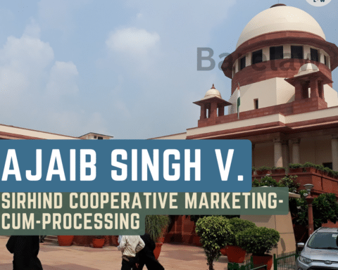 Ajaib Singh v. Sirhind Cooperative Marketing-cum-Processing Service Society Ltd., AIR 1996 SC 1351