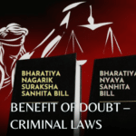 BENEFIT OF DOUBT – CRIMINAL LAWS
