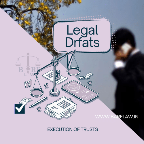 EXECUTION OF TRUSTS