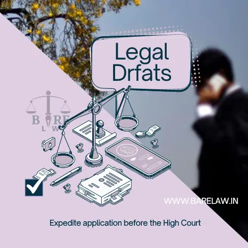 Expedite application before the High Court