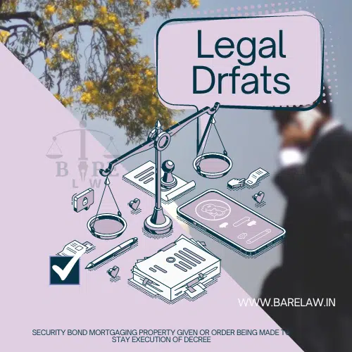 SECURITY BOND MORTGAGING PROPERTY GIVEN OR ORDER BEING MADE TO STAY EXECUTION OF DECREE