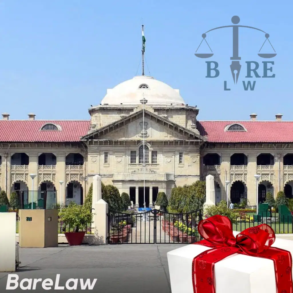 Maintaining of wedding present lists is of vital importance, the importance of which is underlined by Allahabad High Court.