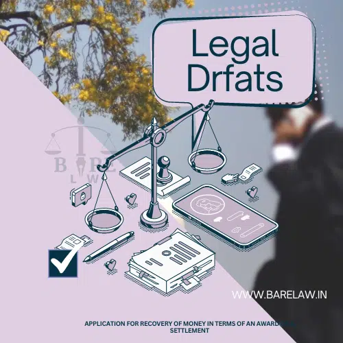 APPLICATION FOR RECOVERY OF MONEY IN TERMS OF AN AWARD OR A SETTLEMENT