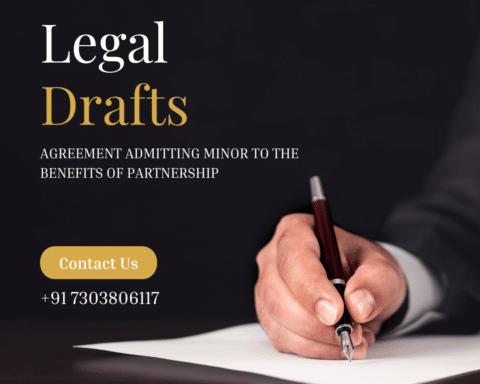 AGREEMENT ADMITTING MINOR TO THE BENEFITS OF PARTNERSHIP