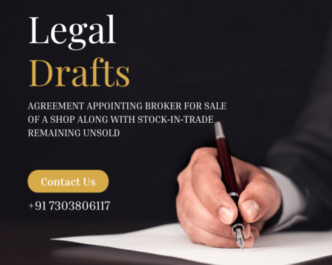 AGREEMENT APPOINTING BROKER FOR SALE OF A SHOP ALONG WITH STOCK‑IN‑TRADE REMAINING UNSOLD