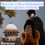 How Can I file a defamation case against everyone