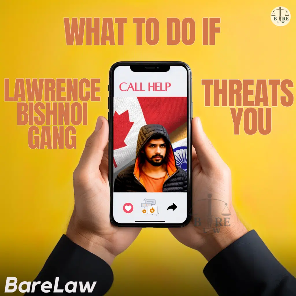 Lawrence Bishnoi Gang threats you: What you can do