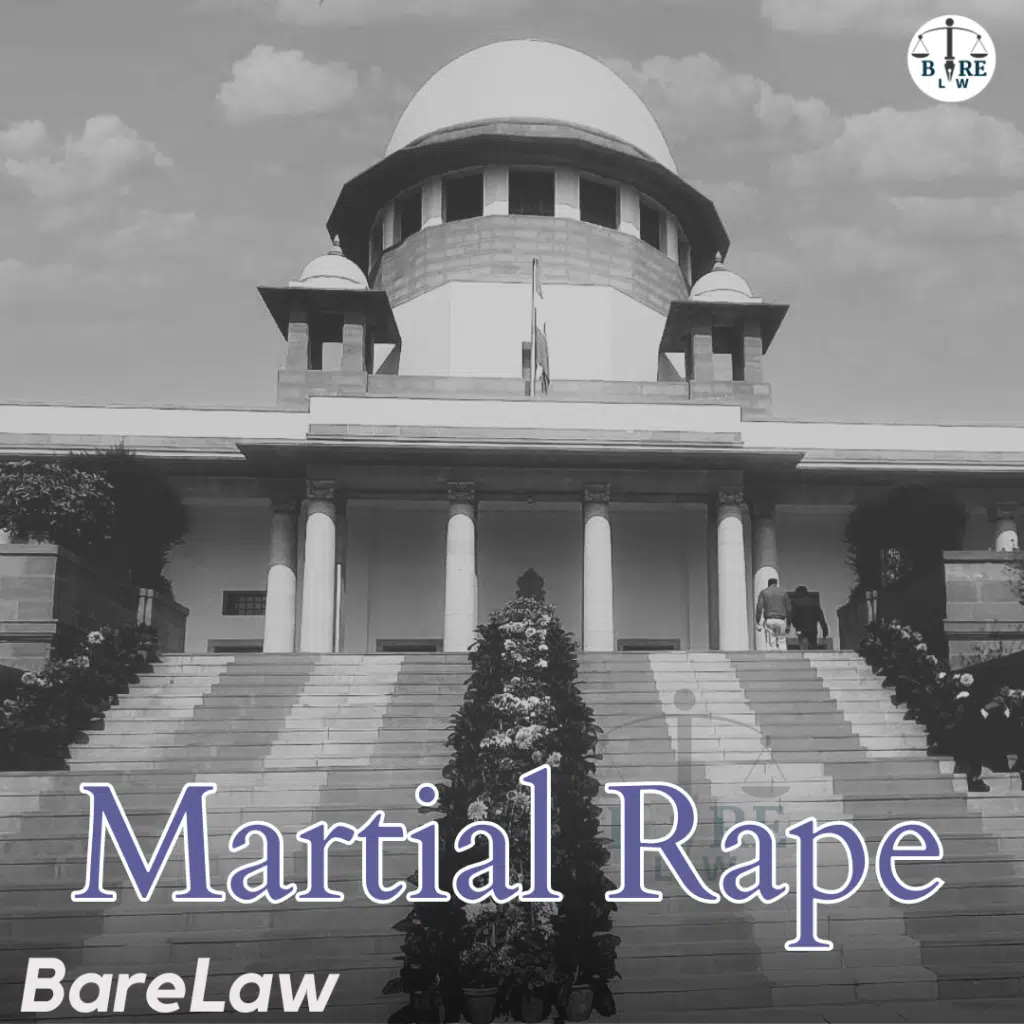 Centre says Supreme Court can't criminalise marital rape, married women already protected