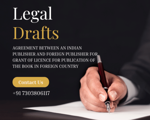 AGREEMENT BETWEEN AN INDIAN PUBLISHER AND FOREIGN PUBLISHER FOR GRANT OF LICENCE FOR PUBLICATION OF THE BOOK IN FOREIGN COUNTRY