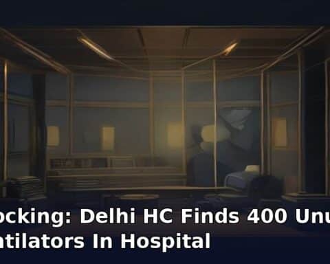 Shocking: Delhi HC Finds 400 Unused Ventilators In Hospital