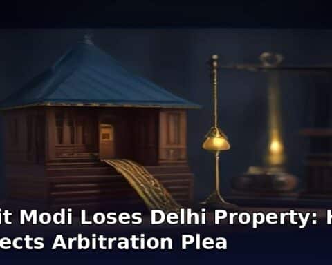 Lalit Modi Loses Delhi Property: HC Rejects Arbitration Plea
