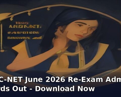 UGC-NET June 2026 Re-Exam Admit Cards Out - Download Now