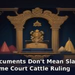 No Documents Don't Mean Slaughter: Supreme Court Cattle Ruling