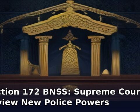 Section 172 BNSS: Supreme Court To Review New Police Powers
